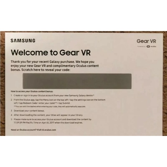 Samsung Gear VR Headset - Black and White - Picture 3 of 3